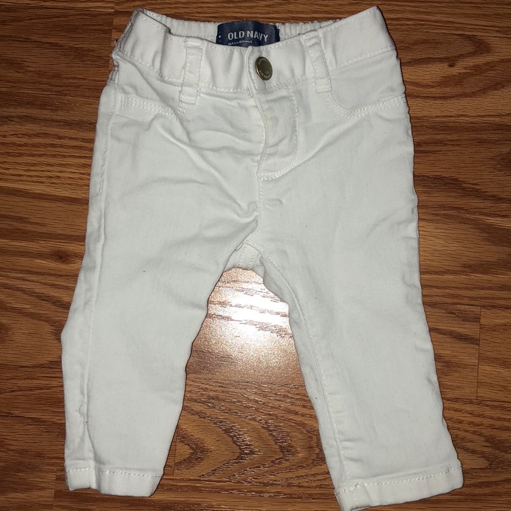 White old navy pants